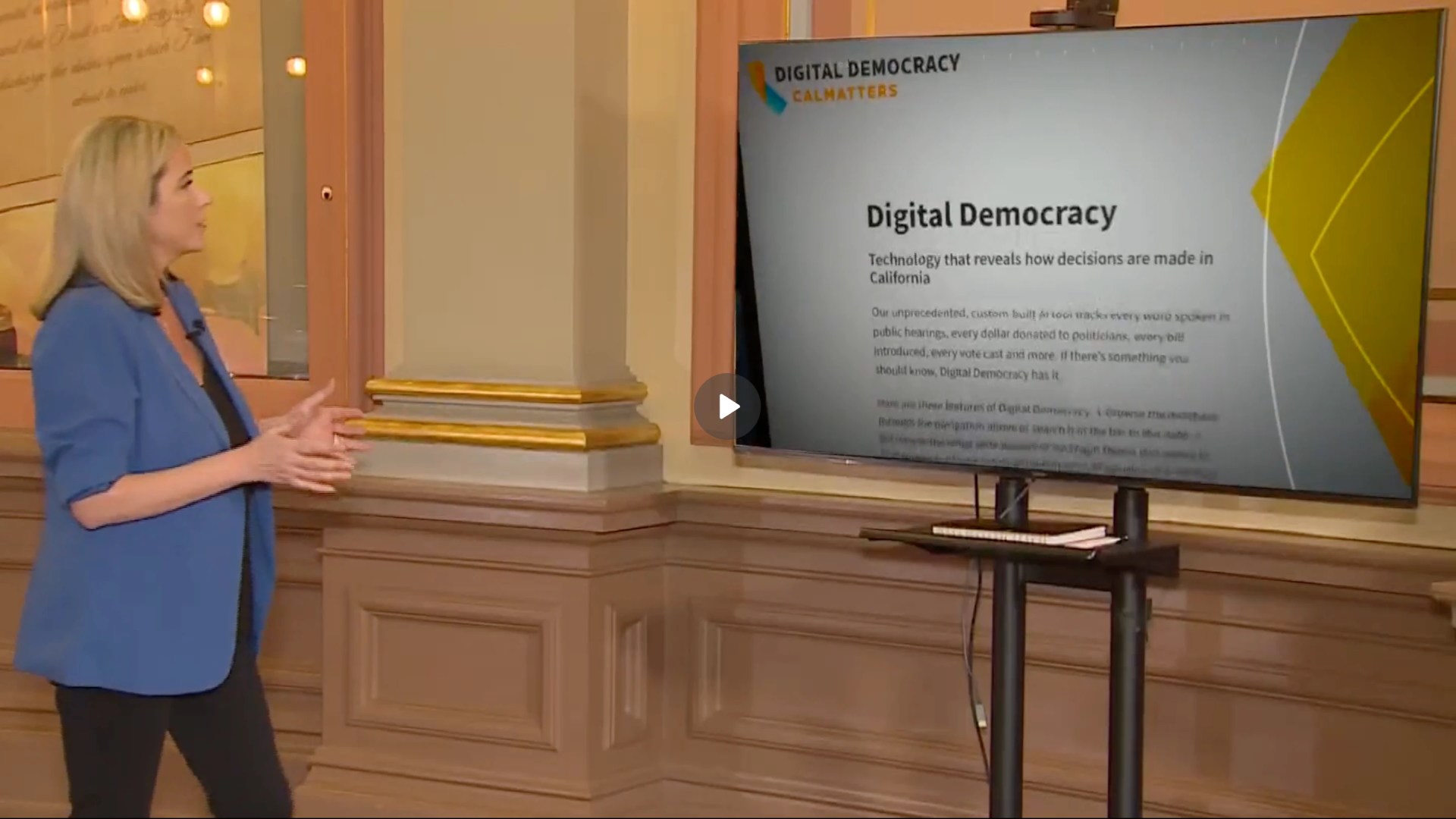 CalMatters’ Digital Democracy Honored with Emmy Award · Fueled