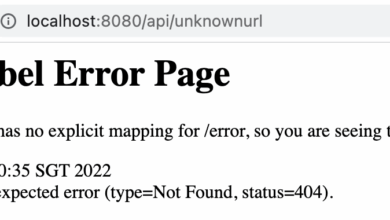Custom HTML Error Page using Thymeleaf