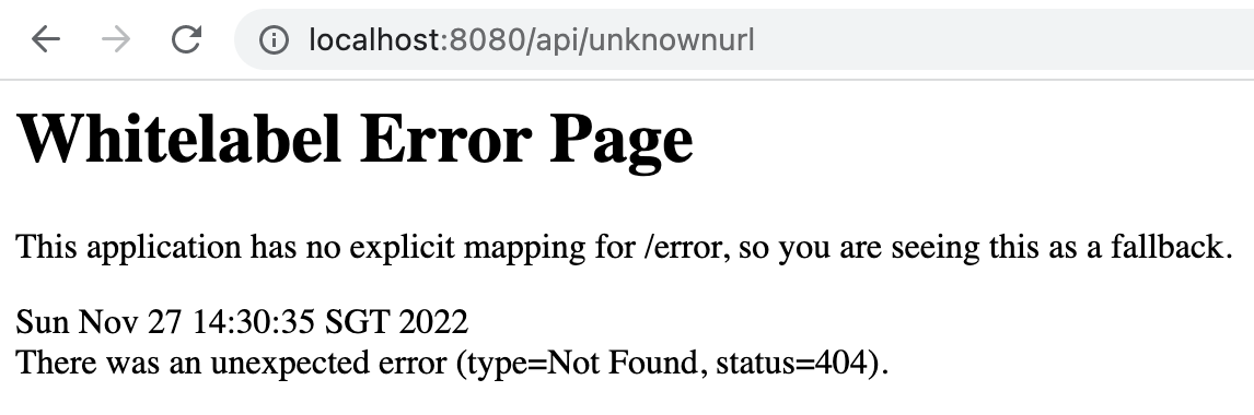 Custom HTML Error Page using Thymeleaf Custom HTML Error Page using Thymeleaf